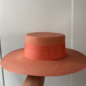 New Artesano Boater Hat size M /56 cm